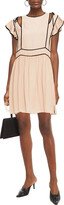 Thumbnail for your product : RED Valentino Gathered Crepe Mini Dress