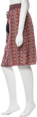 Calypso Silk Tassel Skirt