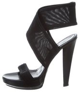 Thumbnail for your product : Burberry Platform Mesh Sandals