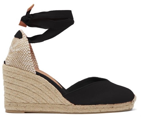 castaner chiara espadrilles black