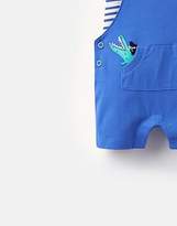 Thumbnail for your product : Joules Wade Baby Boys T Shirt And Dungaree Set in 100% Cotton in Radiant Blue