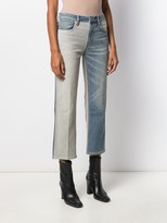 Thumbnail for your product : Current/Elliott Two Tone Jeans