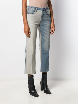 Current/Elliott Two Tone Jeans