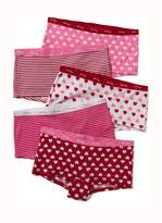 Thumbnail for your product : Old Navy Patterned Boyshort Underwear 5-Pack for Girls