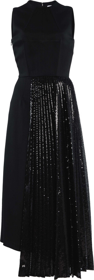 Michael Kors Collection Satin Midi Sheath DressKors Collection