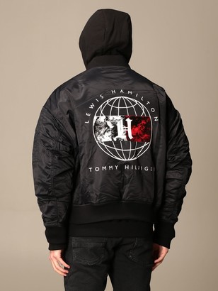 Tommy Hilfiger Jacket Lewis Hamilton Logo Bomber Jacket - ShopStyle  Outerwear