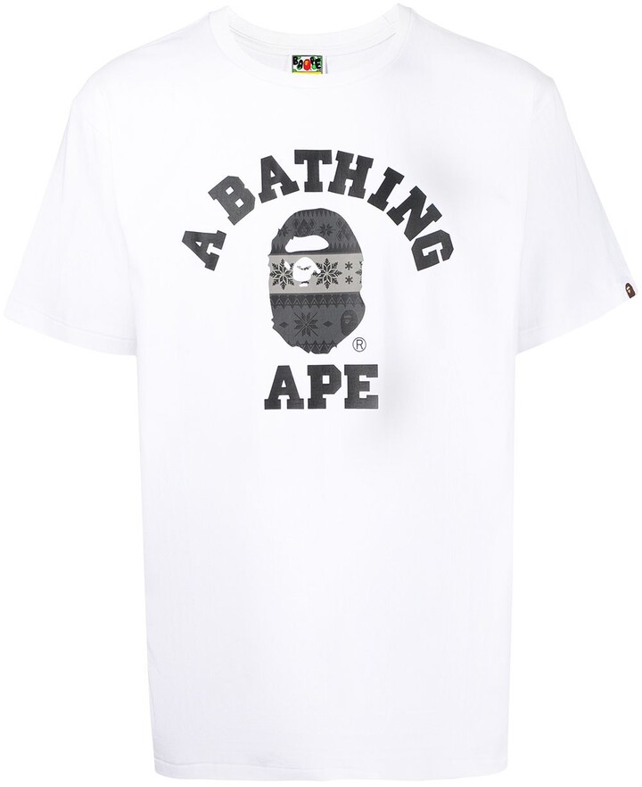 A BATHNIG APE Men's BAPE x PINK PANTHER APE HEAD TEE 2colors New S-3XL