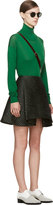 Thumbnail for your product : Stella McCartney Green Displaced Shapes Turtleneck