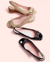 Thumbnail for your product : Taryn Rose Karol Open-Toe Bow Slingback, Black
