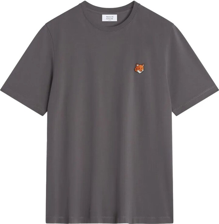 MAISON KITSUNÉ Fox Head Regular Fit Cotton T-Shirt
