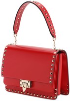 Thumbnail for your product : Valentino Rockstud Smooth Leather Shoulder Bag