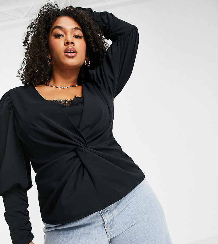 Blå Hus overskud Plus Size Lace Tops | Shop the world's largest collection of fashion |  ShopStyle Australia