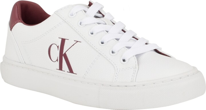 Calvin Klein - Myrite White/Red B4R0765 - Sneakers - White / Red, Womens \  Calvin Klein