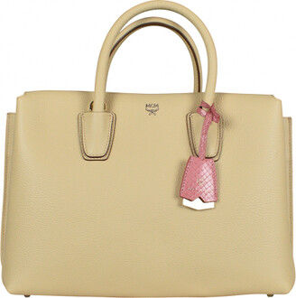MCM Beige Handbags | ShopStyle