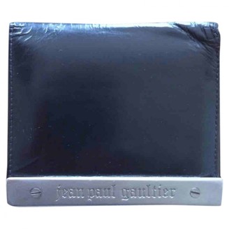 Jean Paul Gaultier Black Leather Wallets