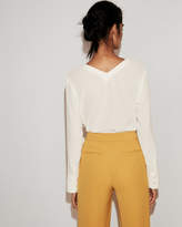 Thumbnail for your product : Express Double V Button Front Shirt