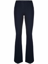 Thumbnail for your product : Blanca Vita Mid-Rise Flared Trousers