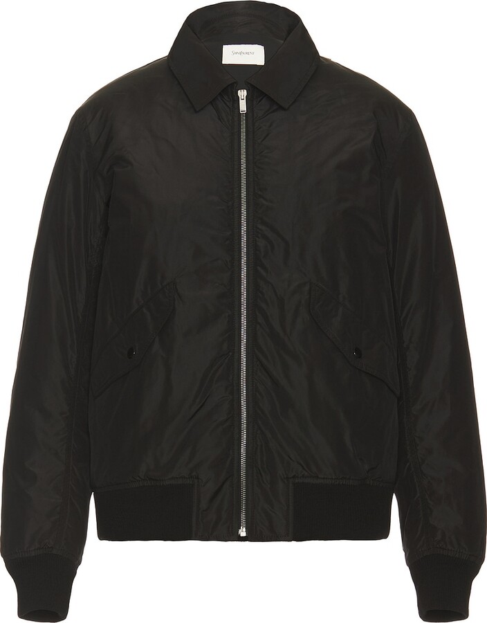 Saint laurent nylon bomber jacket