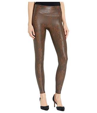 Spanx brown snakeskin leggings Clearance