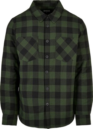 Urban Classics Men's Padded Check Flannel Shirt