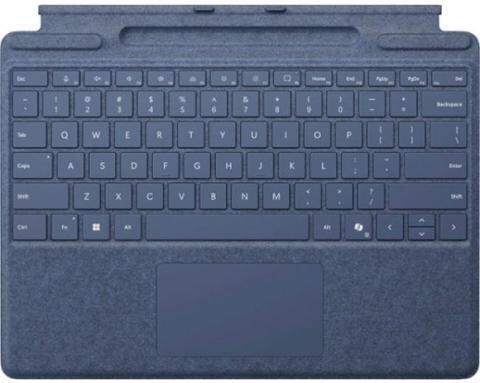 Microsoft Surface Pro Keyboard for Pro (11th Edition), Pro 9, and Pro 8 with Pen Storage Sapphire