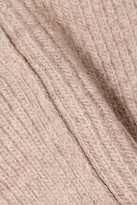Thumbnail for your product : LE 17 SEPTEMBRE Ribbed Wool Sweater - Tan