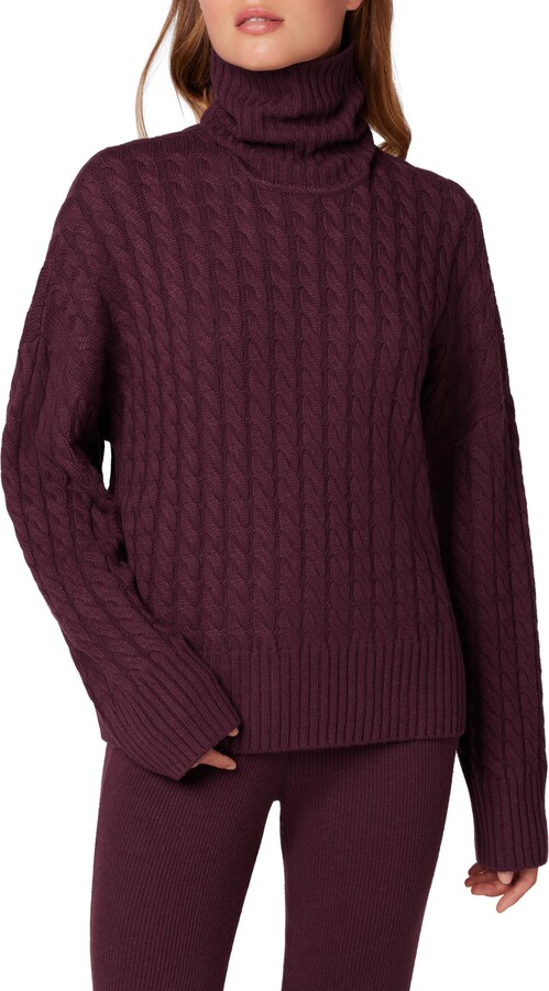 plum colored sweaters