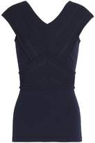 Thumbnail for your product : Antonio Berardi Pointelle-Trimmed Stretch-Knit Top