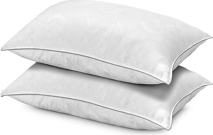 Ella Jayne Gusseted Microfiber Gel Filled Firm Standard Pillow, White