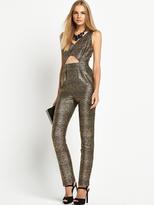 Thumbnail for your product : Love Label Metallic Jersey Jumpsuit