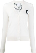 Thumbnail for your product : Barrie Stitched Symbol Cardigan