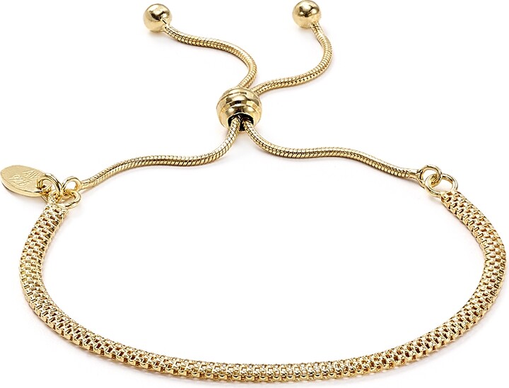 Argentovivo Mesh Chain Adjustable Bracelet