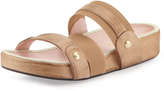 Thumbnail for your product : Taryn Rose Amari Triple-Strap Stretch Sandal, Nocciola