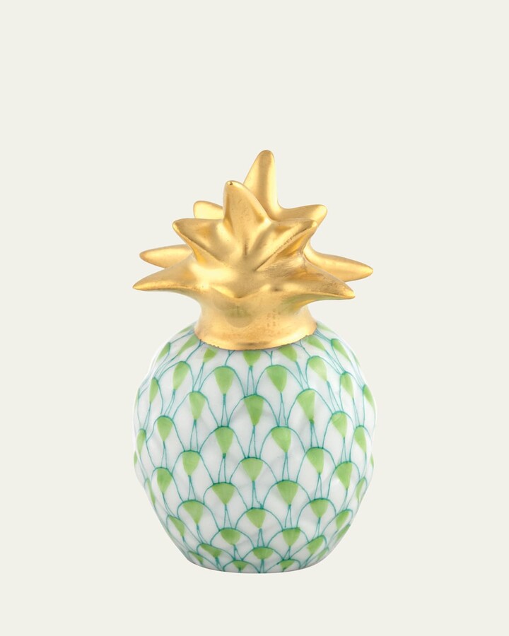 Herend Pineapple Placecard Holder