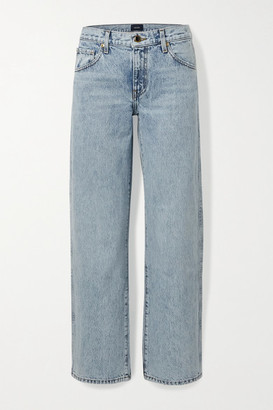 KHAITE Kerrie Mid-rise Straight-leg Jeans