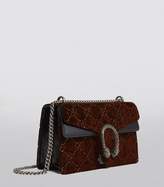 Thumbnail for your product : Gucci Small Velvet Dionysus Shoulder Bag