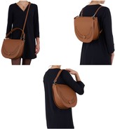 Thumbnail for your product : Yiy River Shoulderbag Crossbody Backpack Personalizable In Lion Brown
