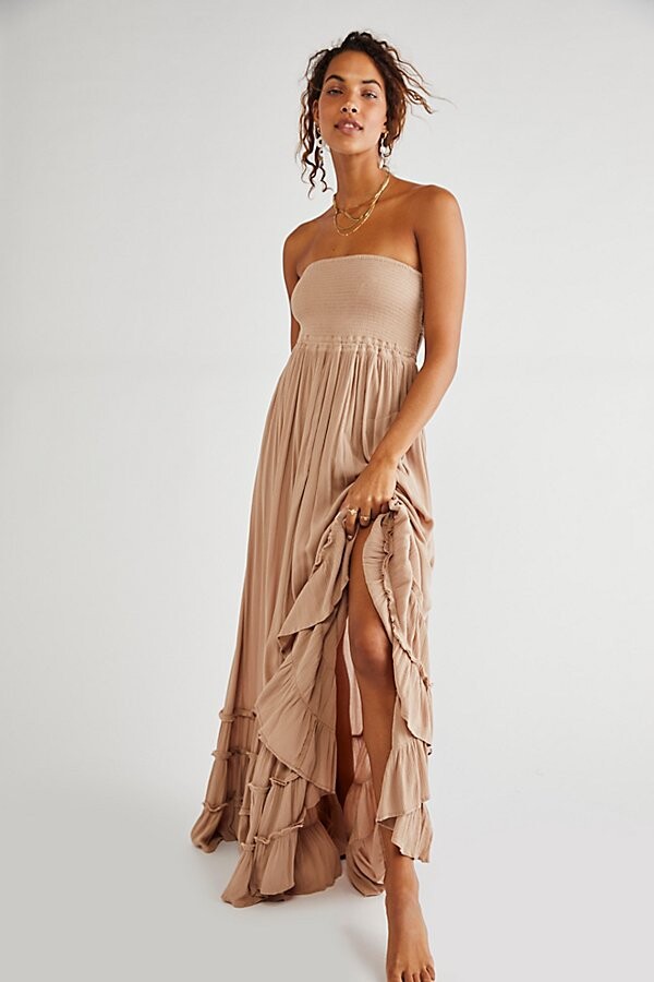 strapless summer dress uk