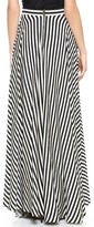 Thumbnail for your product : Milly Striped Maxi Skirt