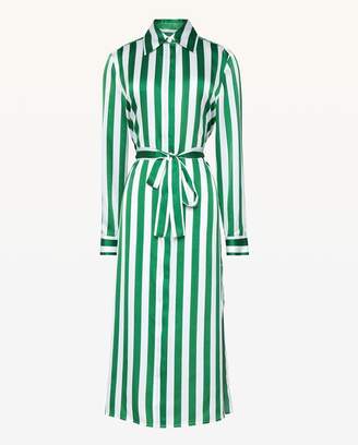 Juicy Couture Awning Stripe Satin Dress