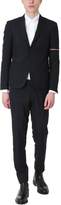 Thumbnail for your product : Thom Browne Low Rise Skinny Black Wool Pants