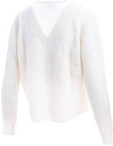 Thumbnail for your product : Sun 68 Womens White Wool Sweater