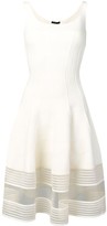 Thumbnail for your product : Alexander McQueen Stitch Fitted Midi Dress