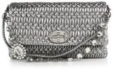 Thumbnail for your product : Miu Miu Crystal Stage Large Quilted Shoulder Bag