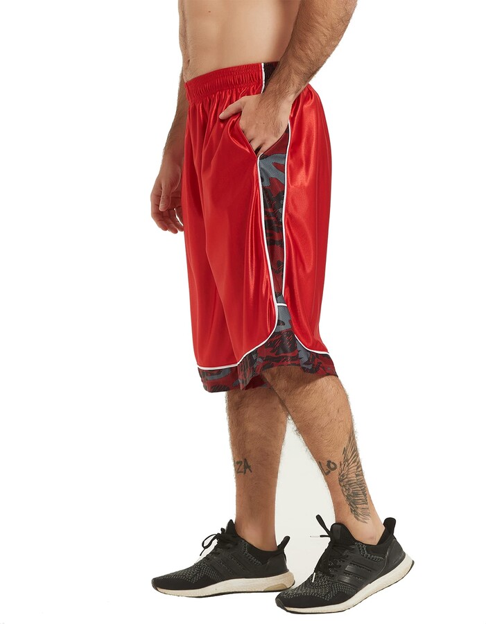 mens long basketball shorts sale