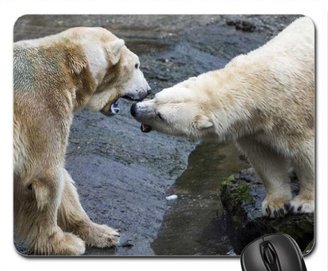 Geevo Polar Bears Ouwehands Dierenpark Rhenen Netherlands Mouse Pad, Mousepad (Bears Mouse Pad)