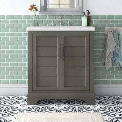Vanity Art 30" Single Bathroom Vanity Set