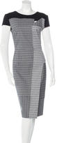 Thumbnail for your product : Roland Mouret Cutout-Accented Jacquard Dress