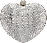 Thumbnail for your product : Nina Amorie Crystal Embellished Heart Minaudiere Clutch