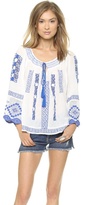 Thumbnail for your product : Free People Prism Silver Springs Swing Top